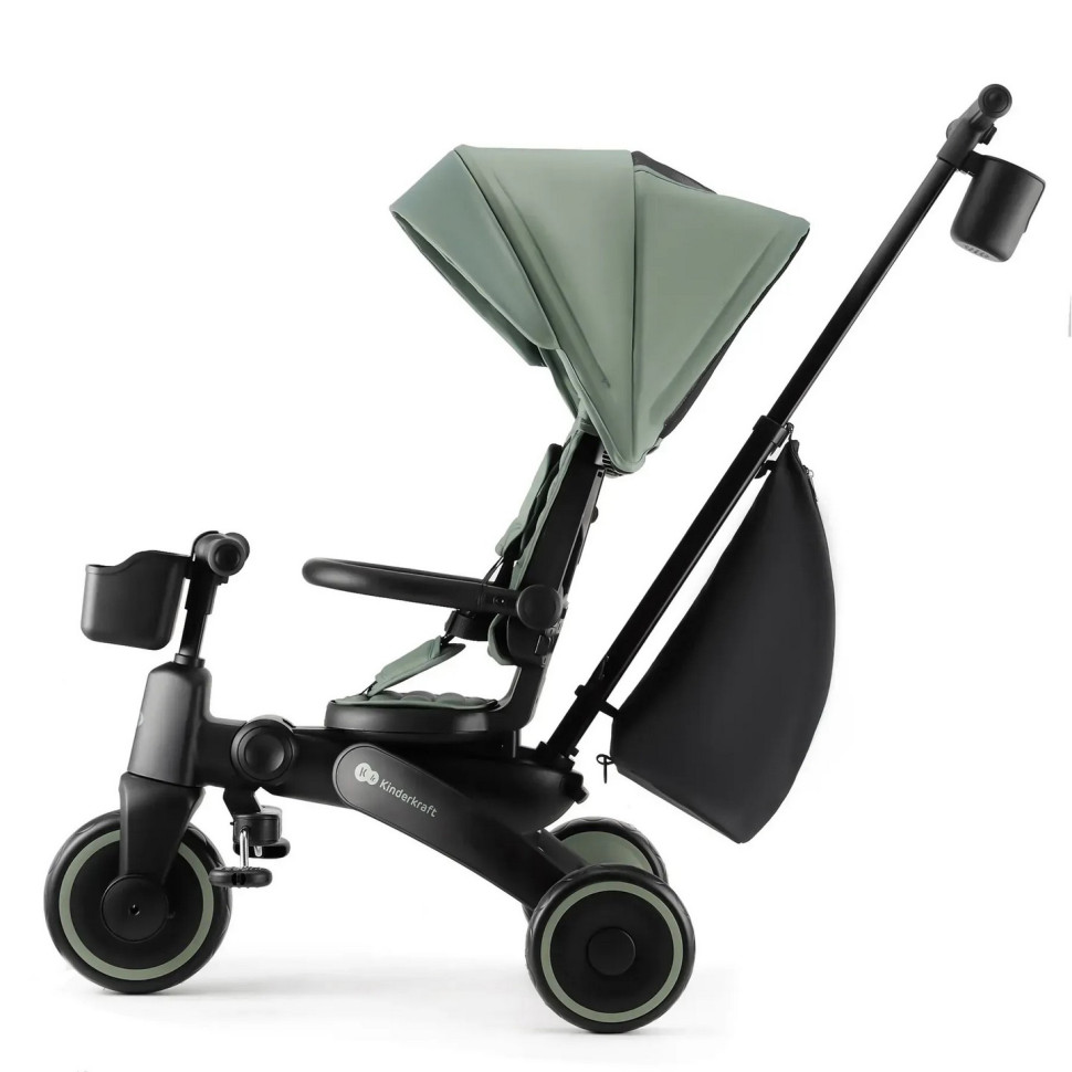Детский трехколесный велосипед Jazz 2 Kinderkraft KRJAZZ02GRE0000 Green
