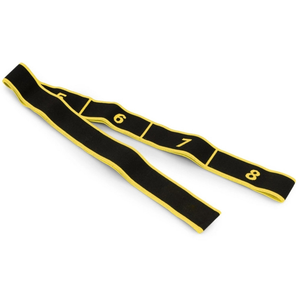 Еспандер (еластична стрічка) для розтяжки PP_4311 Fitness Band PowerPlay PP_4311_Yellow 88х4 см