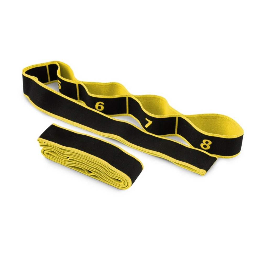 Еспандер (еластична стрічка) для розтяжки PP_4311 Fitness Band PowerPlay PP_4311_Yellow 88х4 см
