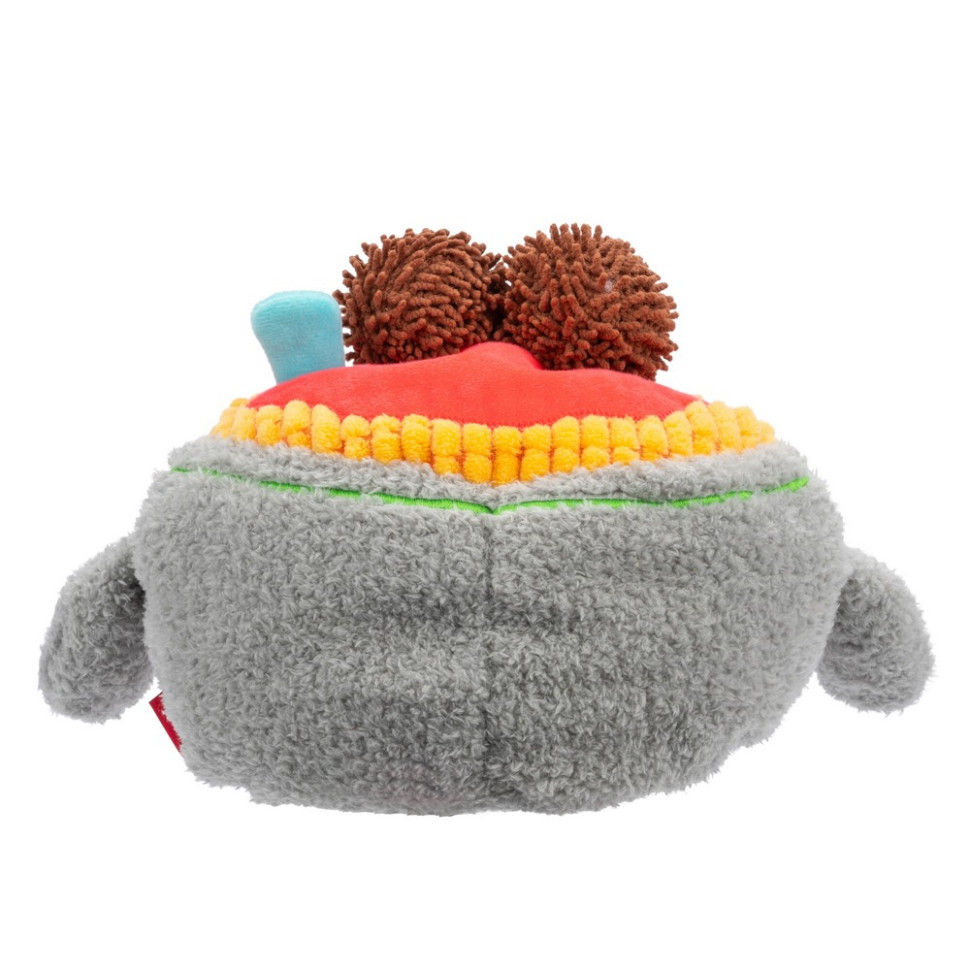 Дитяча м'яка ігрaшка Фрикадельки у мисці Марія TakeoutBumz BumBumz RBBZ00487, 19 см