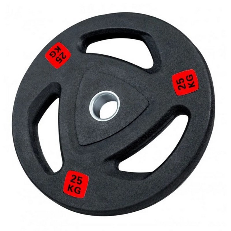 Диск олімпійський RCP18 Generation Fitness 131571 обгумований, чорний 25 кг