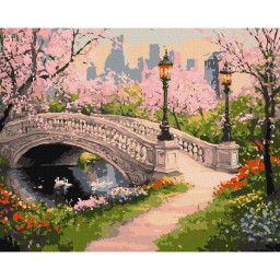 Картина по номерам "Весенний парк" ©art_selena_ru Идейка KHO3663, 30х40 см Картина по номерам "Весенний парк" ©art_selena_ru Идейка KHO3663, 30х40 см