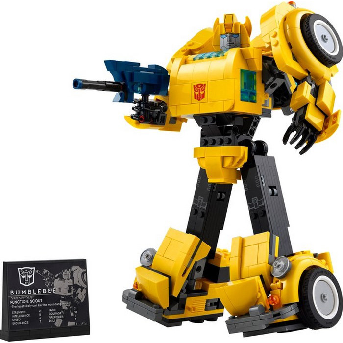 Конструктор Icons Трансформеры Бамблби LEGO 10338, 950 деталей
