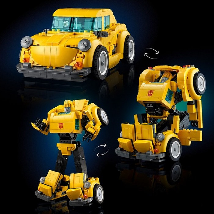 Конструктор Icons Трансформеры Бамблби LEGO 10338, 950 деталей