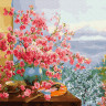 Картина за номерами. Rainbow Art "Весна в Японії" GX27370-RA 