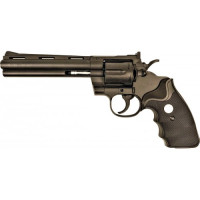 Револьвер игрушечный на пульках "Смит-Вессон" Galaxy G36 Черный