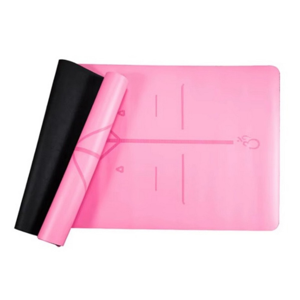 Килимок для йоги Generation Fitness 523392FS 183х61х0,6 см, рожевий