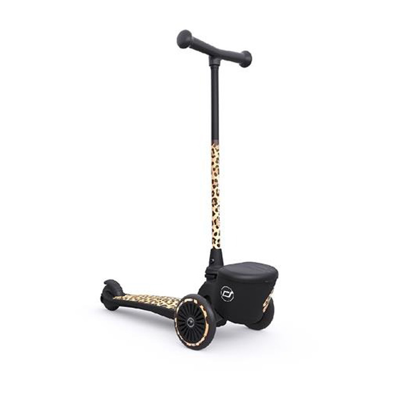 Детский трехколесный самокат Highwaykick-2 Scoot and Ride SR-210201-LEOPARD, леопард