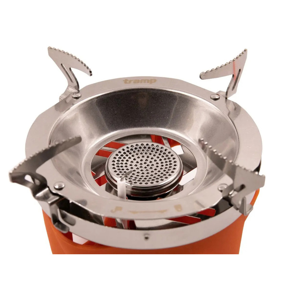 Система для приготування їжі та газовий балон 230 грам Tramp UTRG-049-orange+UTRG-003