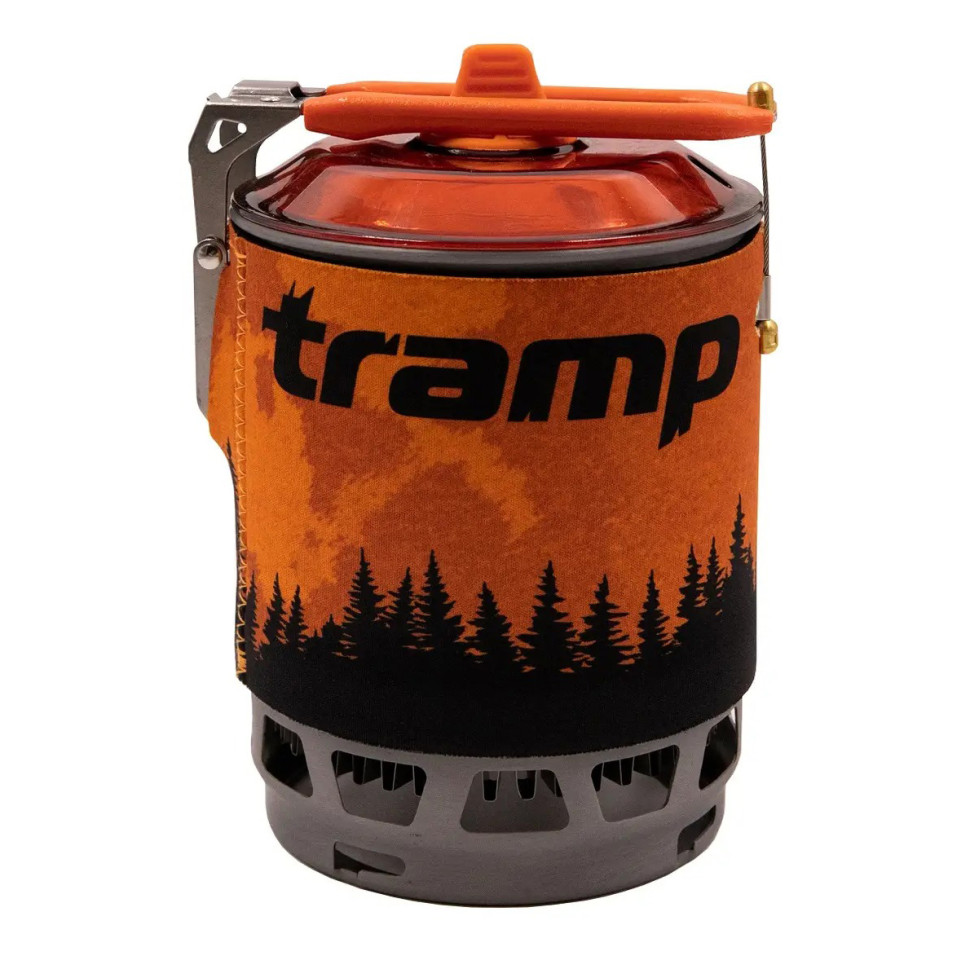 Система для приготування їжі та газовий балон 230 грам Tramp UTRG-049-orange+UTRG-003