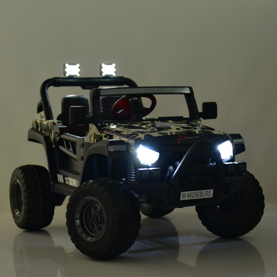 Дитячий електромобіль Джип Bambi Racer M 4625EBLR-4 до 30 кг