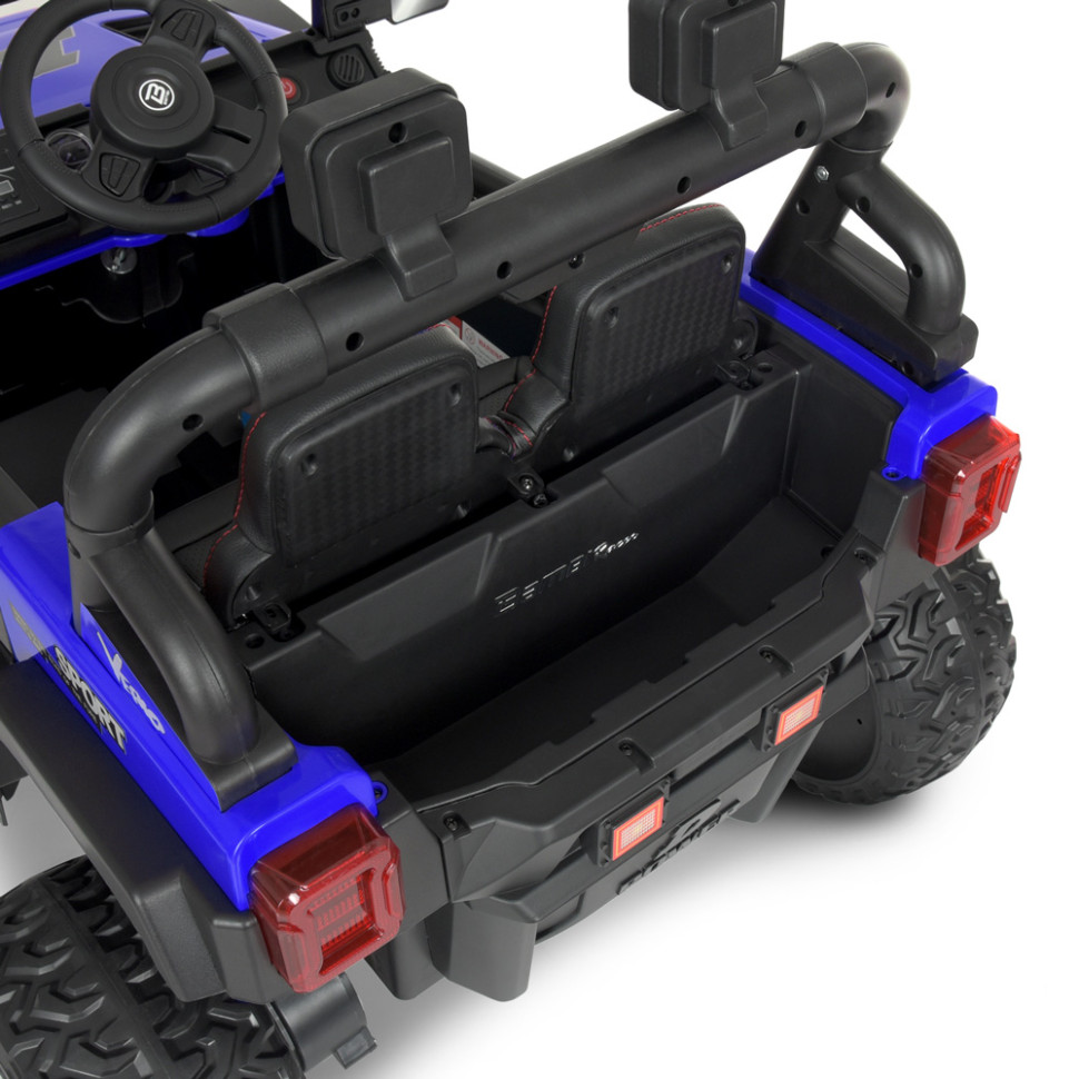 Дитячий електромобіль Джип Bambi Racer M 4625EBLR-4 до 30 кг