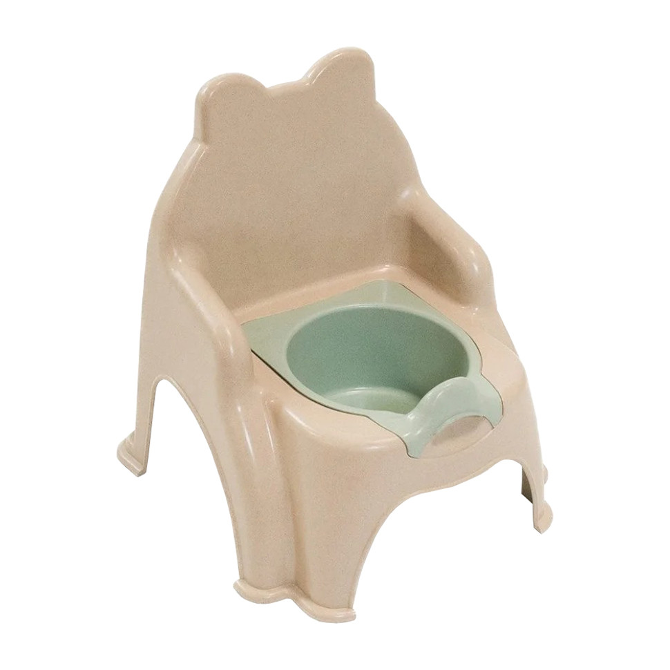 Горшок детский №1 Doloni 013317/02eco бежевый 40х30 см