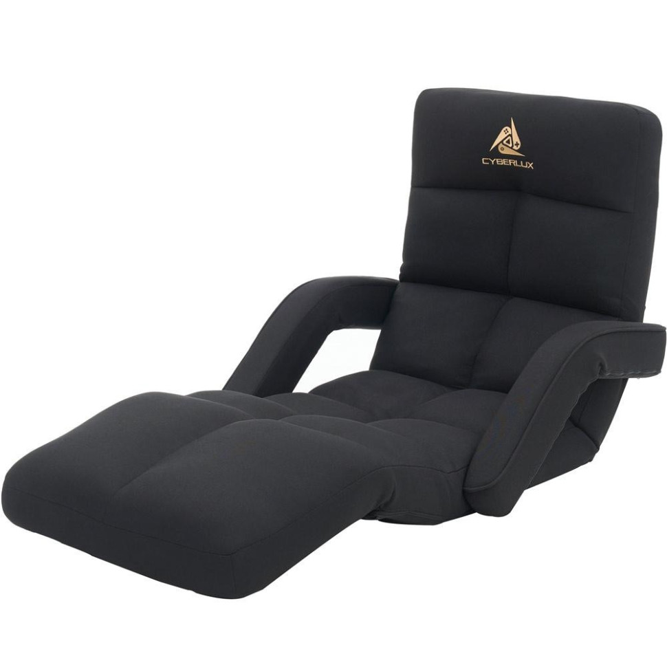 Геймерське крісло Cyberlux GM-04 Black, Fabric Black, до 140 кг