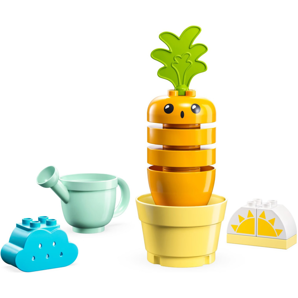 Конструктор LEGO DUPLO My First Морква на грядці 10981, 11 деталей 