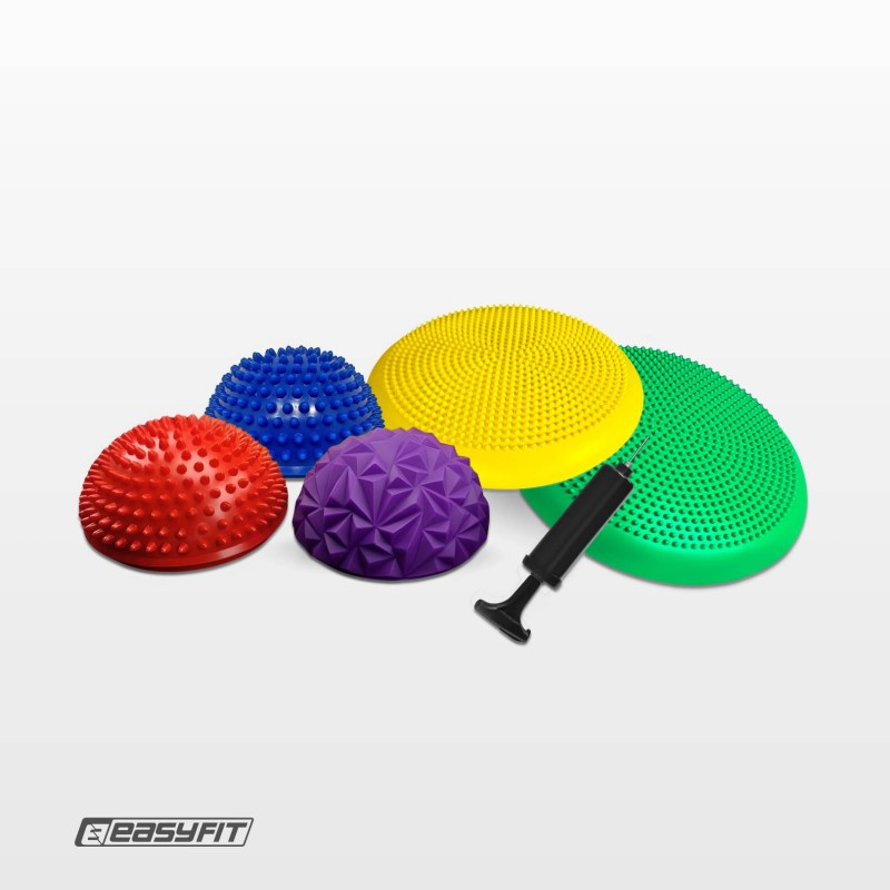 Ручной насос с иглой для накачивания EasyFit EF-1841 пластик, черный