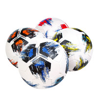 М'яч футбольний BT-FB-0219 380 г, 3-х шаровий з ниткою, діаметр 21,3 см