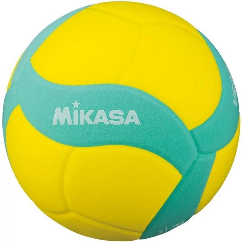 М'яч волейбольний дитячий Mikasa VS220W-V-G жовто-зелений, розмір 5