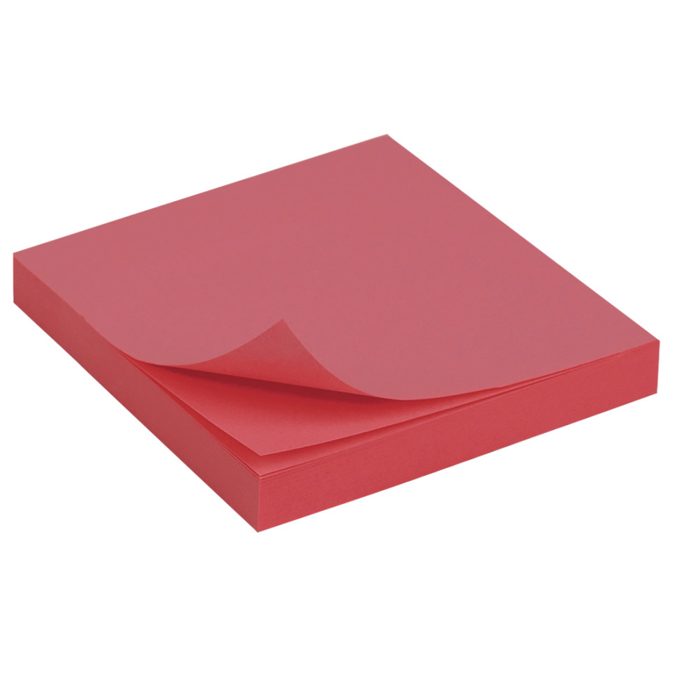 Папір для нотаток самоклеючий Josef Otten DSCN0620(Red) 100 шт, 76х76 мм