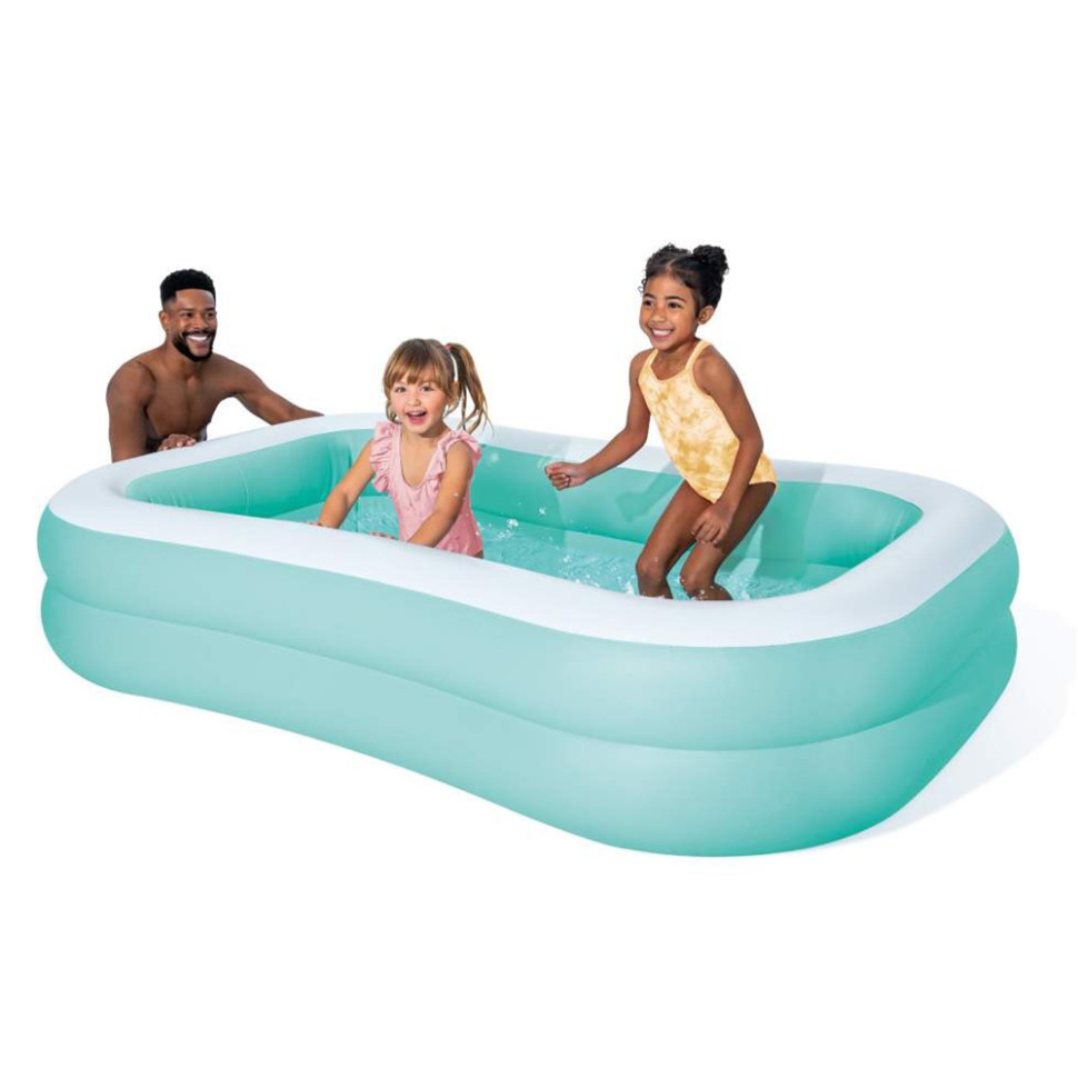 Детский надувной бассейн Intex 57181(Turquoise) 229 х 152 х 48 см