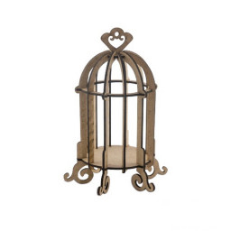 Заготовка для декорирования "Клетка завитки-S" Fabrika Decoru FDPO-052