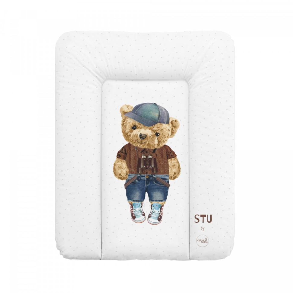 Пеленальний матрац Stu Cebababy W-143-132-683 Fluffy Puffy, 50х70 см