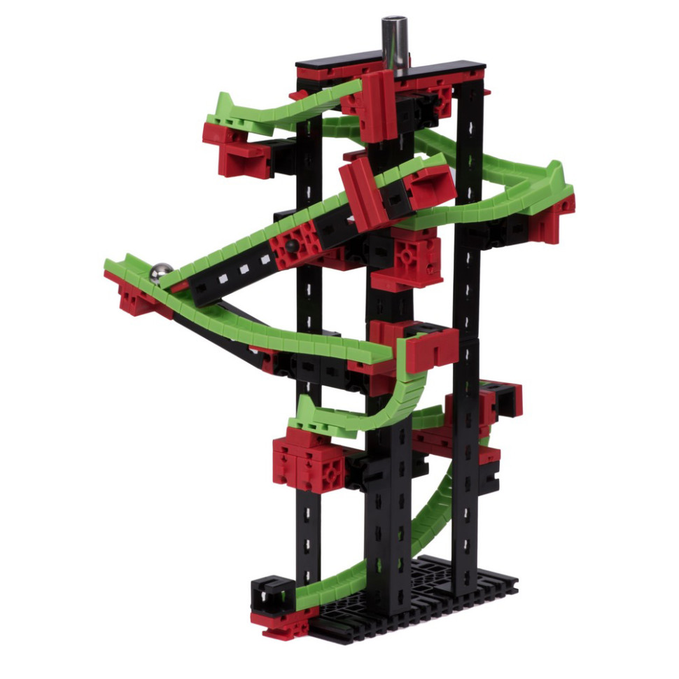 Конструктор детский PROFI Динамика S fisсhertechnik FT-536620, 140 деталей