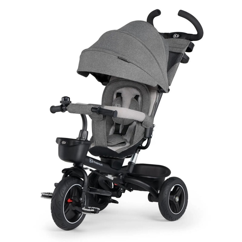 Трехколесный велосипед «Spinstep Platinum» Kinderkraft KRSPST00GRY0000 Grey
