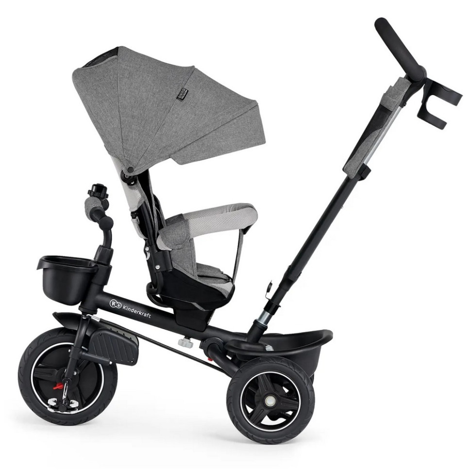 Трехколесный велосипед «Spinstep Platinum» Kinderkraft KRSPST00GRY0000 Grey
