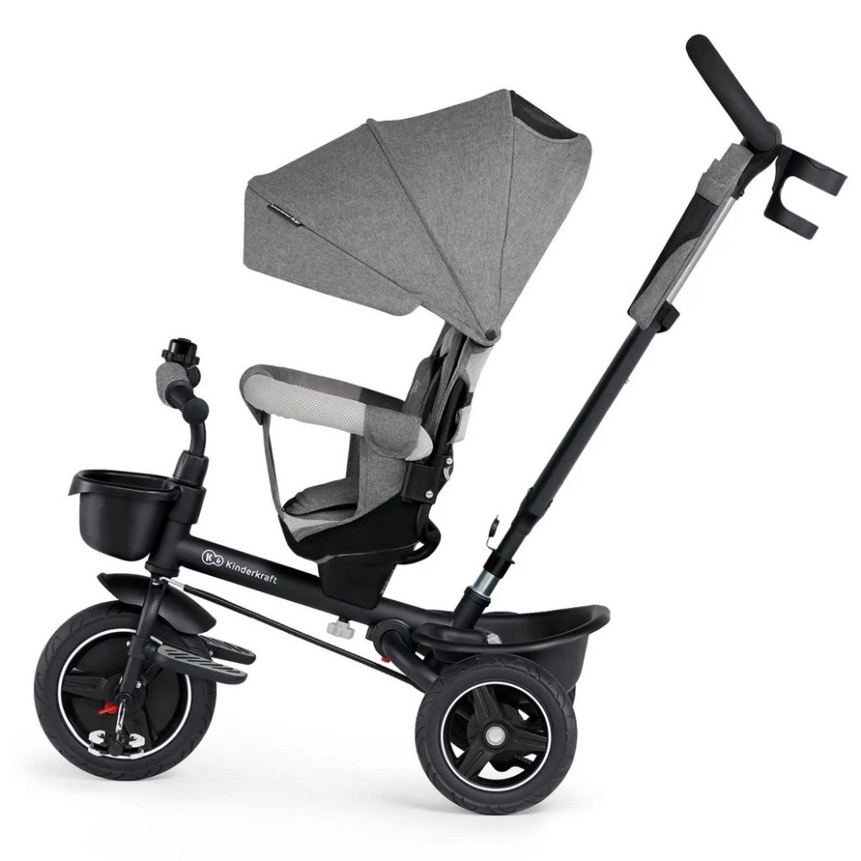 Трехколесный велосипед «Spinstep Platinum» Kinderkraft KRSPST00GRY0000 Grey
