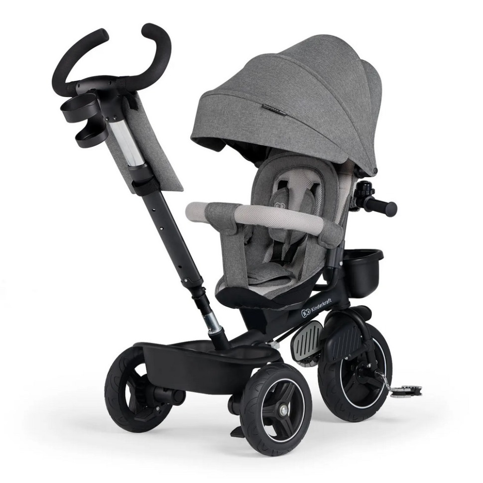 Трехколесный велосипед «Spinstep Platinum» Kinderkraft KRSPST00GRY0000 Grey
