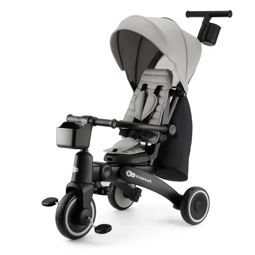 Детский трехколесный велосипед Jazz 2 Kinderkraft KRJAZZ02GRY0000 Grey