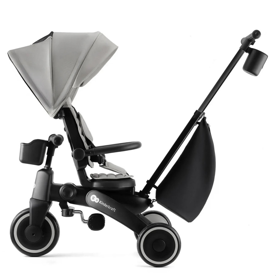 Детский трехколесный велосипед Jazz 2 Kinderkraft KRJAZZ02GRY0000 Grey