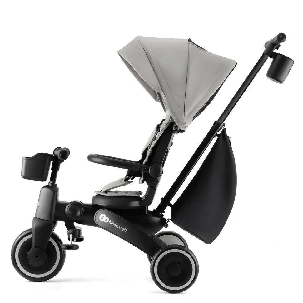 Детский трехколесный велосипед Jazz 2 Kinderkraft KRJAZZ02GRY0000 Grey