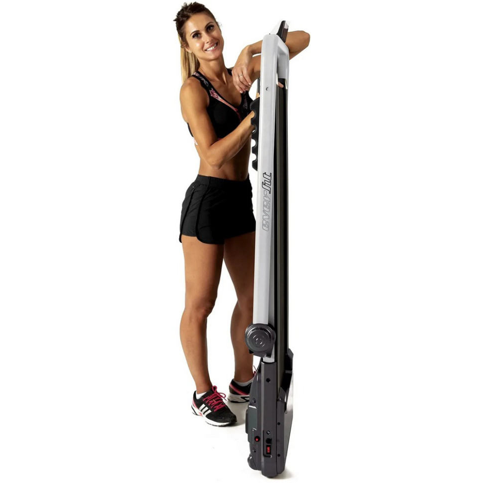 Тренажер бігова доріжка Treadmill TFK 135 Slim Pearl Everfit 929877 розмір 139х73,5х110 см