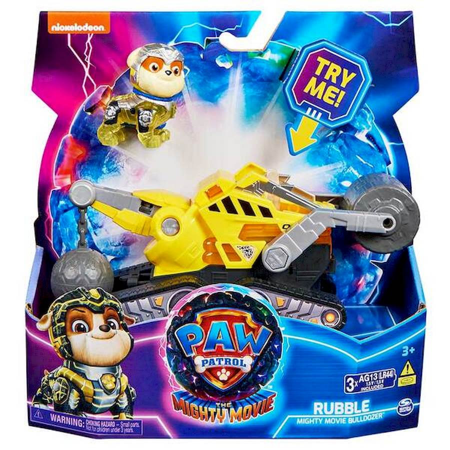 Игровой автомобиль-трансформер с фигуркой Крепыша Spin Master SM17776/6511 со светом и звуком