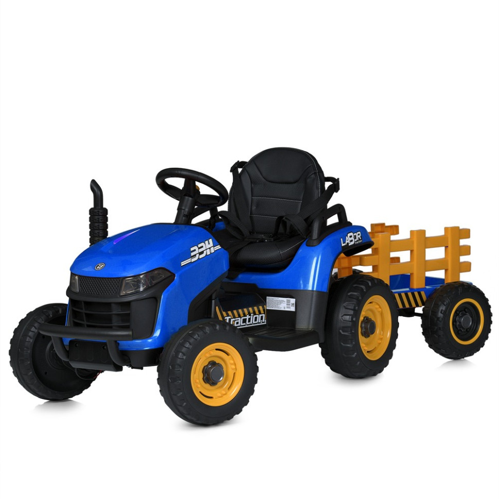 Дитячий електромобіль Трактор Bambi Racer M 6038EBLR-3 до 30 кг