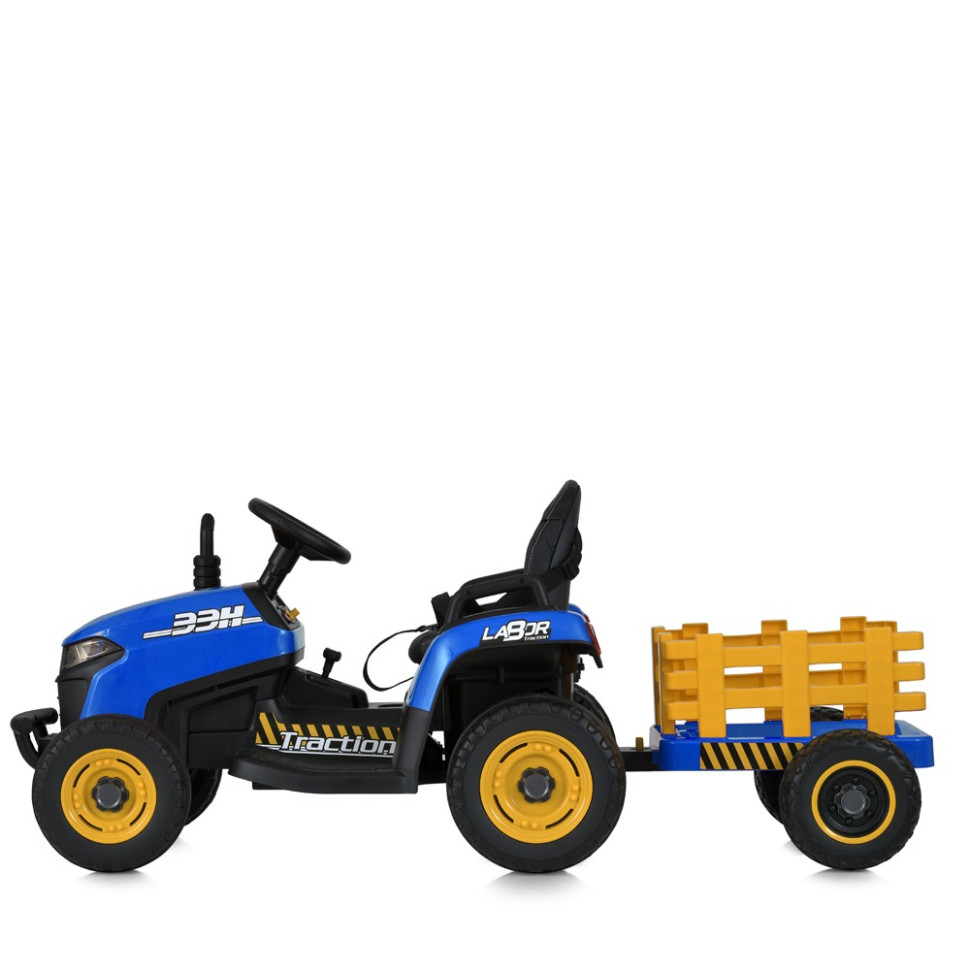 Дитячий електромобіль Трактор Bambi Racer M 6038EBLR-3 до 30 кг
