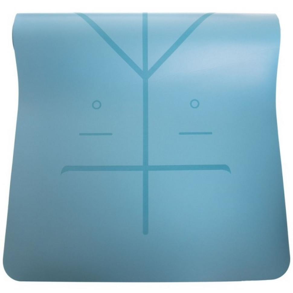 Килимок для йоги Generation Fitness 523393FS 183х61х0,6 см, світло-синій