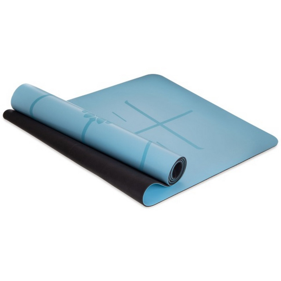 Килимок для йоги Generation Fitness 523393FS 183х61х0,6 см, світло-синій