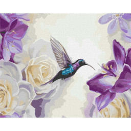 Картина за номерами "Таємничий сад" ©annasteshka Ідейка KHO4469, 40х50 см 