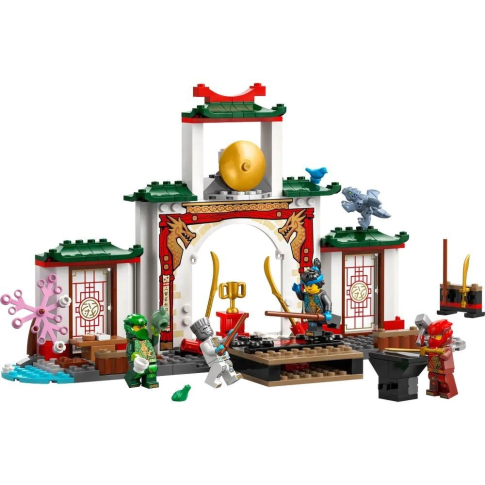 Конструктор дитячий Храм ніндзя Спін-джитсу LEGO 71831, 158 деталей