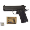 Іграшковий пістолет на кульках "Colt 1911 Rail" Galaxy G25 метал чорний 