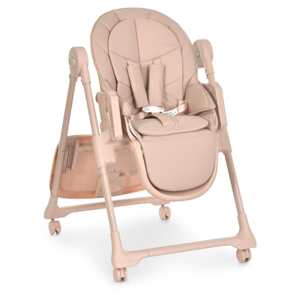 Детский стульчик для кормления CRYSTAL El Camino ME 1037 Nude Pink