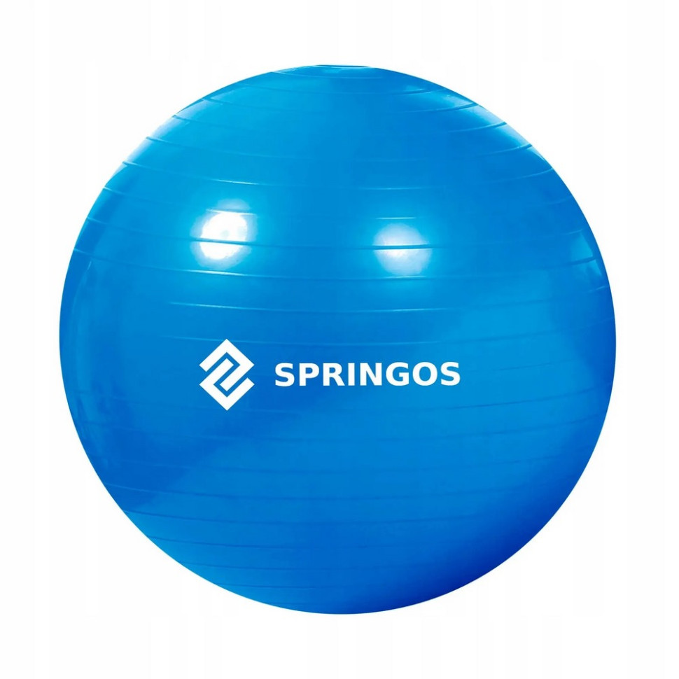 Мяч для фитнеса (фитбол) Anti-Burst Springos FB0009, 85 см