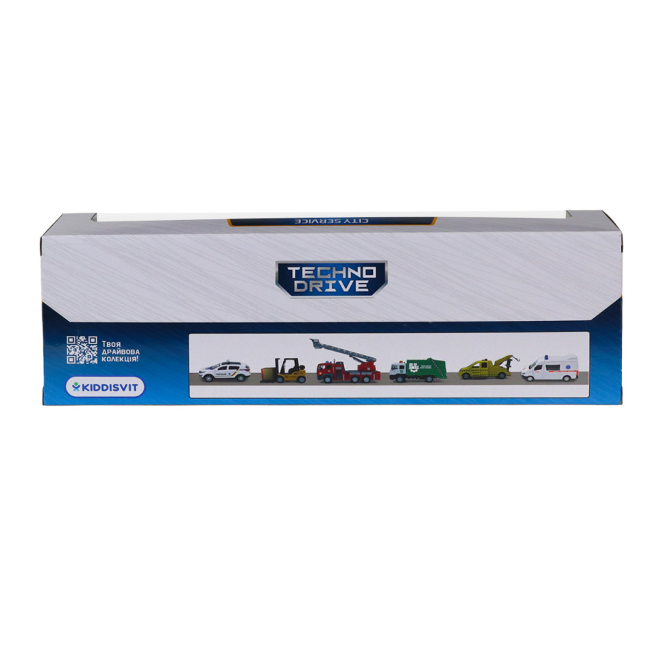 Игровой набор Автоперевозчик TechnoDrive 541757.270 самосвал, экскаватор