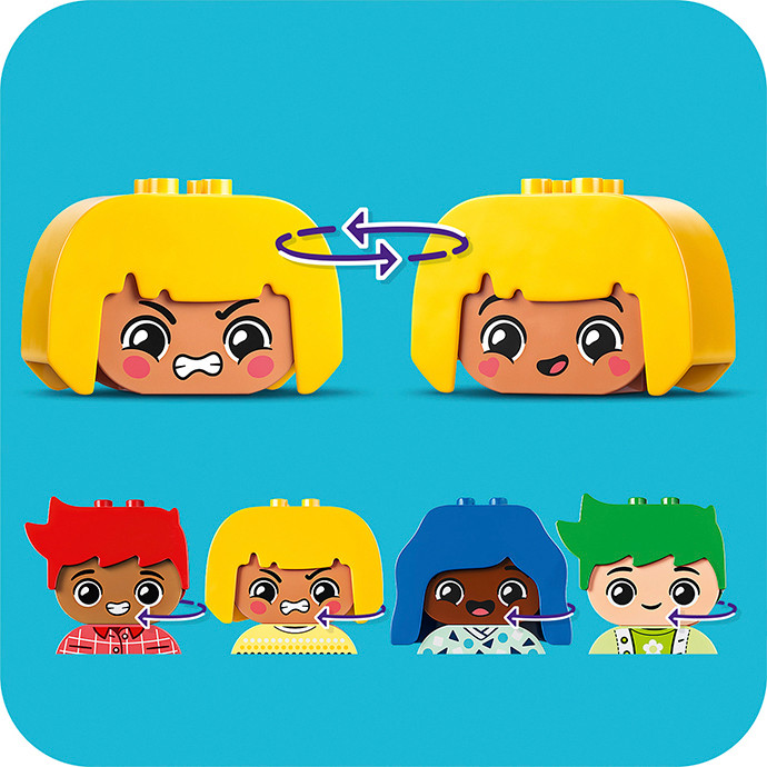 Конструктор LEGO DUPLO My First Сильные чувства и эмоции 10415, 23 детали