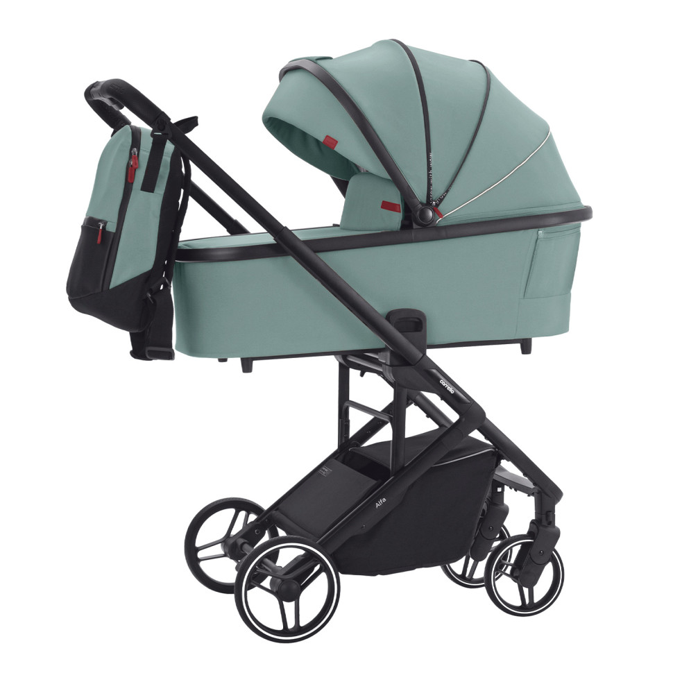 Коляска дитяча універсальна 2в1 CARRELLO Alfa CRL-6507 Parrot Green