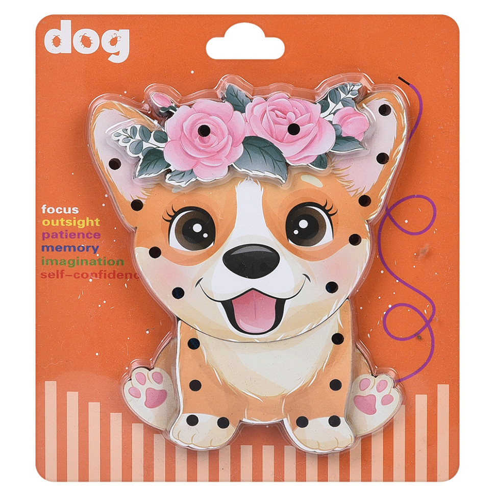 Дерев'яна іграшка-шнурівка 