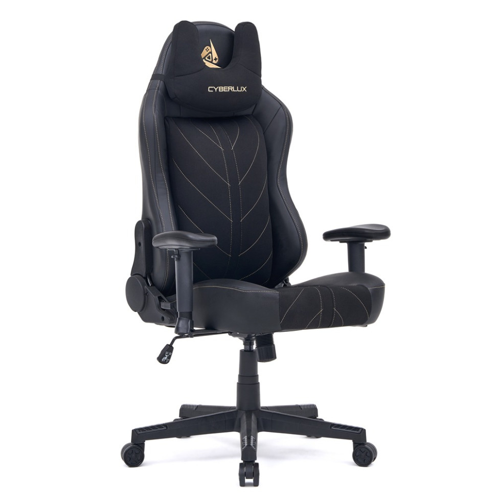 Геймерське крісло Helios Cyberlux GM-204 B, Black